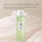 Beauty of Joseon Green Plum Refreshing Toner: AHA + BHA - Zavily