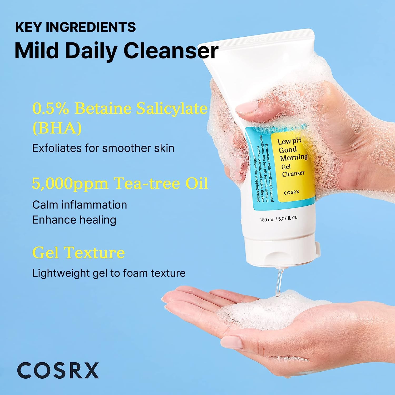 CosRx Low pH Good Morning Gel Cleanser - Zavily