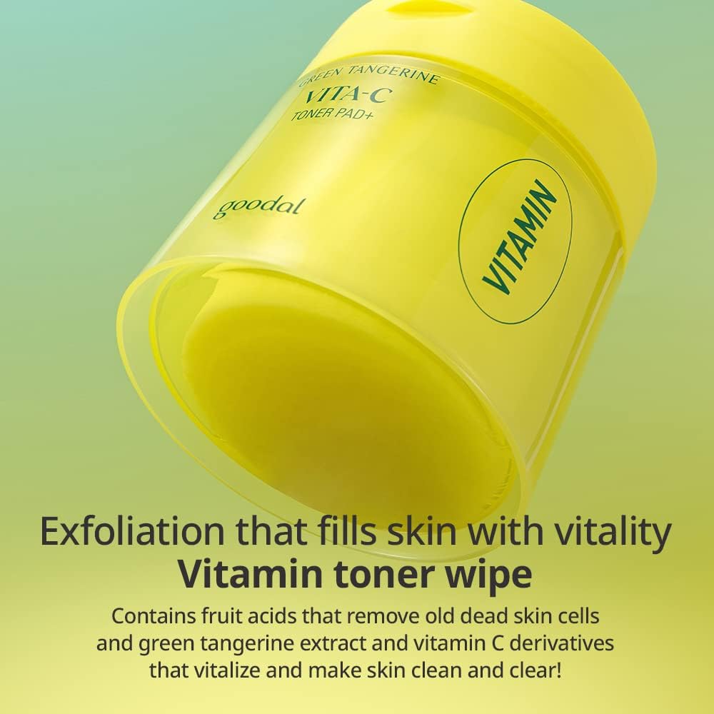 Goodal Green Tangerine Vita C Toner Pad - Zavily