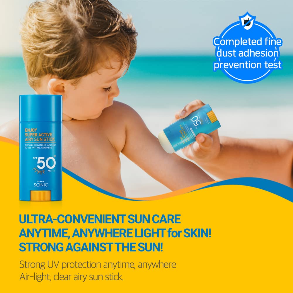 SCINIC Enjoy Super Active Airy Sun Stick - Zavily