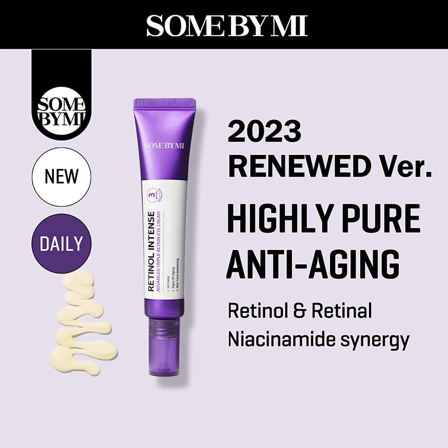 SOME BY MI Retinol Intense Advanced Triple Action Eye Cream - Zavily