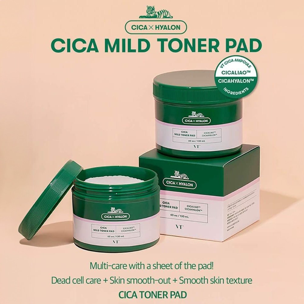 VT Cica Mild Toner Pad - Zavily